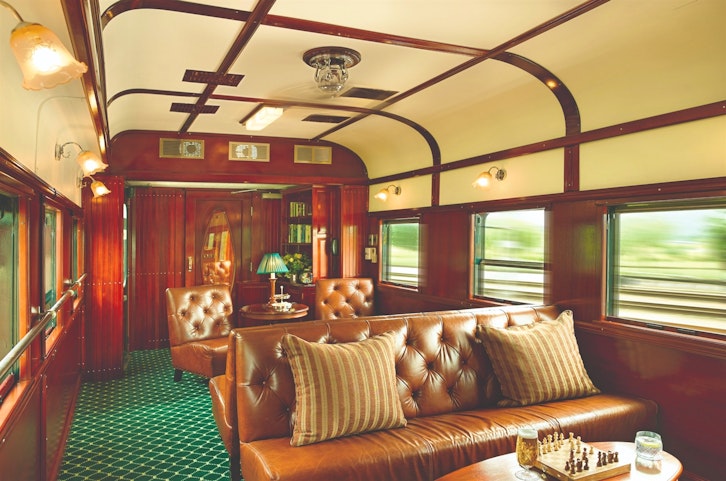 Club Lounge, Rovos Rail, South Africa