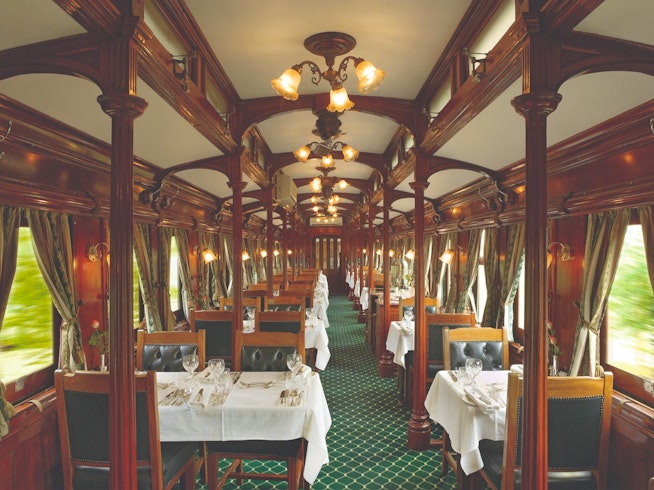 Dining Car, Rovos Rail, South Africa