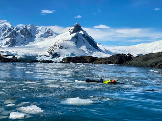 Snorkelling tour, AE Expeditions, Antarctica
