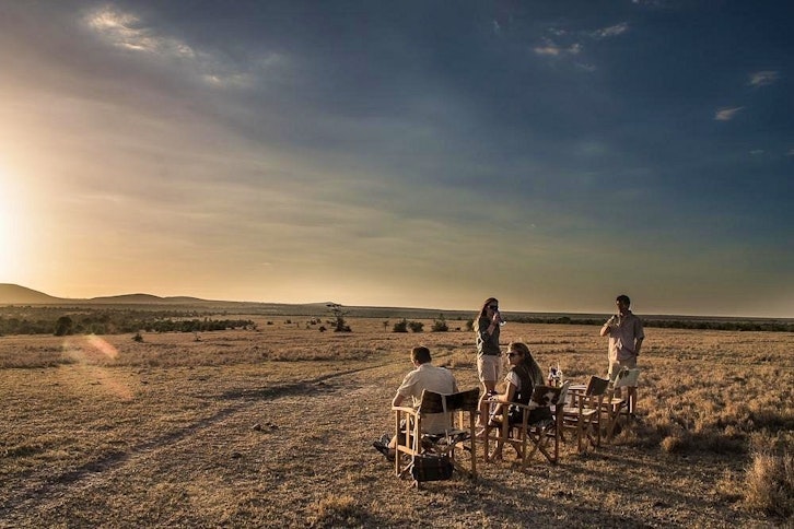 Sundowners, Ol Pejeta Safari Cottages, Laikipia, Kenya