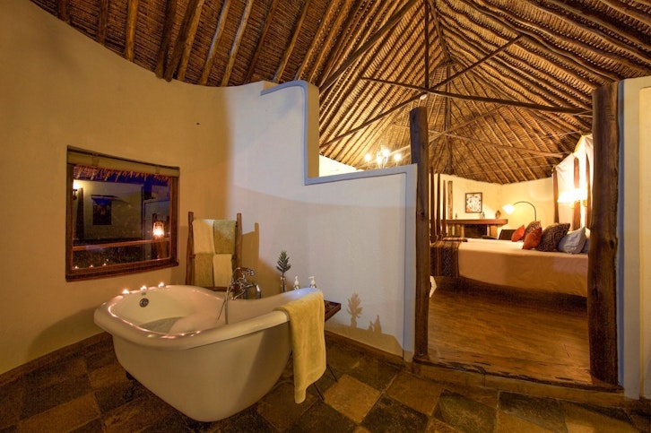 Bathroom, Tawi Lodge, Amboseli, Kenya