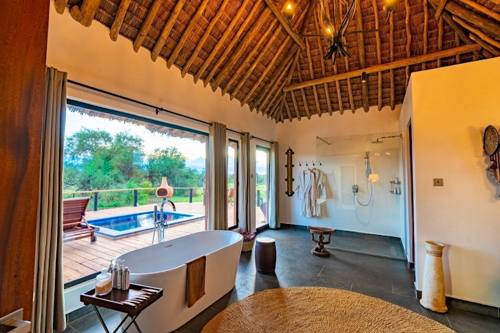 Bathroom, Tawi Lodge, Amboseli, Kenya