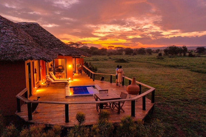 Exterior, Tawi Lodge, Amboseli, Kenya