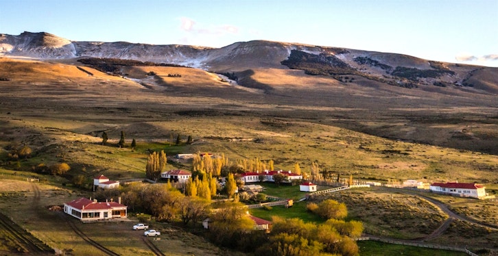 Exterior, Estancia Cerro Guido, Torres del Paine National Park, Patagonia, Chile