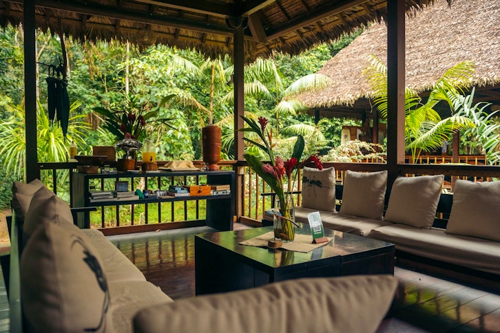 Lobby, Tambopata Research Centre, Peru