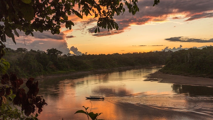 Sunset Cruise, Tambopata Research Centre, Peru