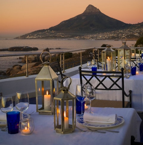Azure Restaurant Exterior, 12 Apostles Hotel & Spa, South Africa