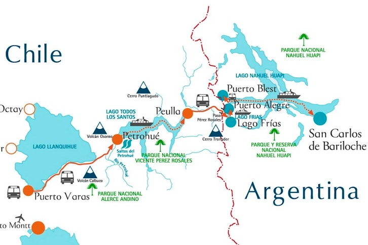 Andean Crossing to Bariloche, Argentina 2
