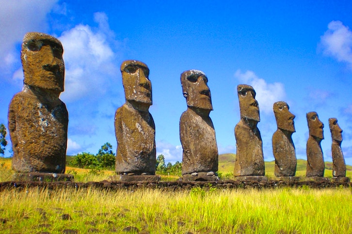 Easter Island - Tour of Ahu Akivi 1