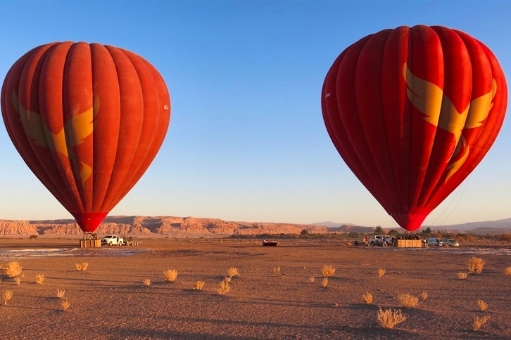Hot Air Balloon over the Atacama Desert 1