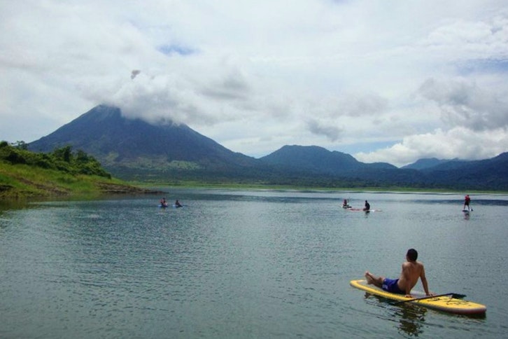 Stand Up Paddle Boarding on Lake Arenal 1