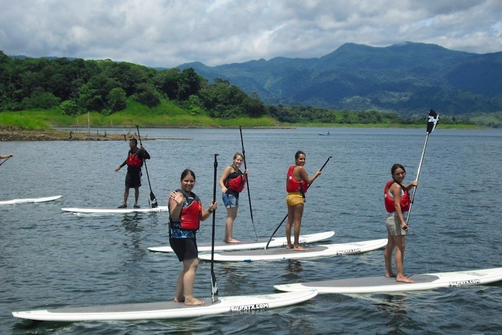 Stand Up Paddle Boarding on Lake Arenal 3