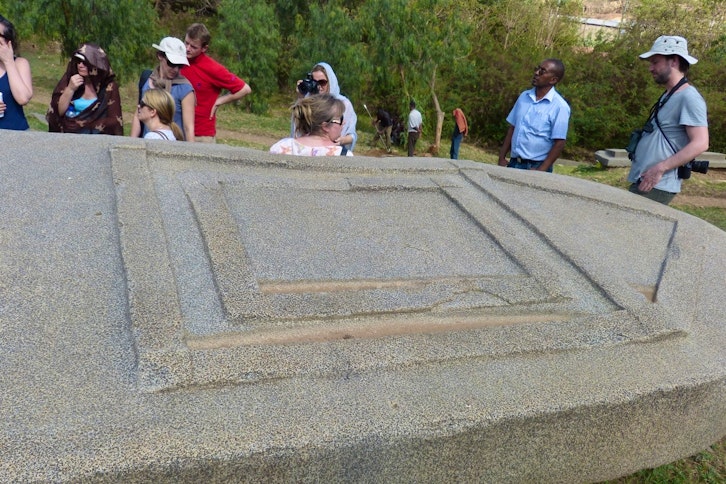Town tour in Axum 2