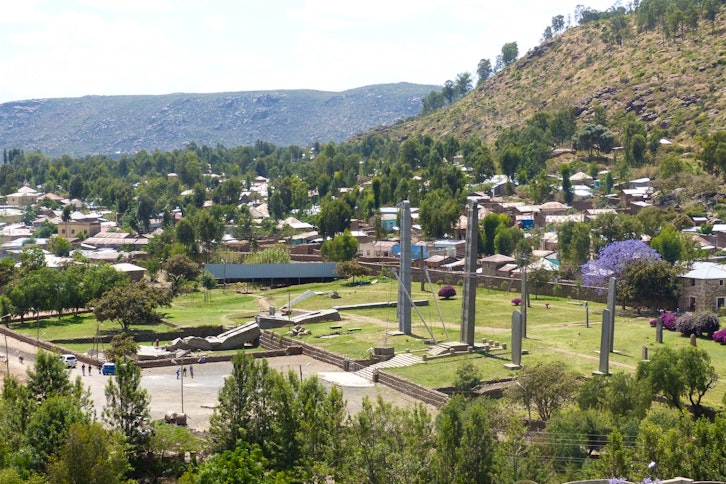 Town tour in Axum 4