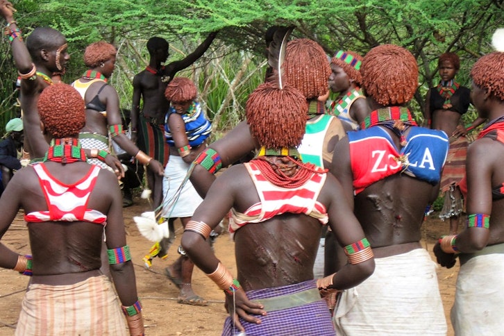 Turmi region - Hamar bull-jumping event 3