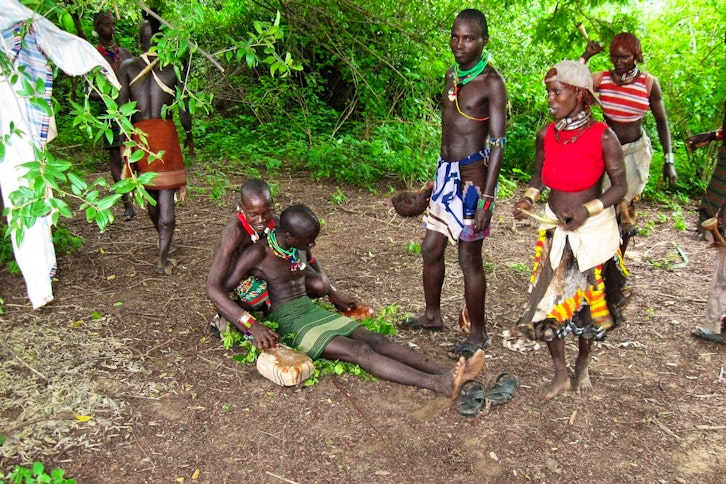 Turmi region - Hamar bull-jumping event 4