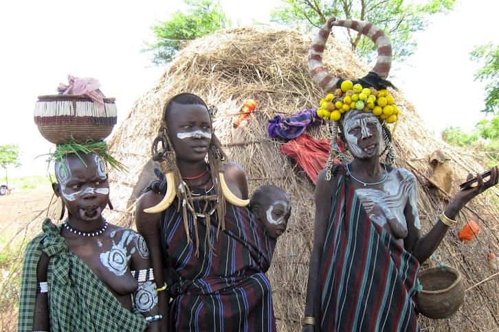 Mursi village visit 3