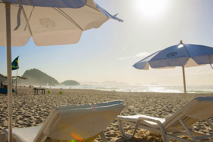 Belmond Copacabana beach