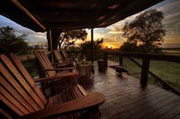 Kwando Kwara Hide At Sunset