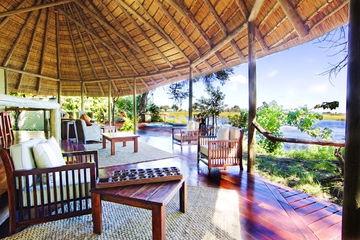 Kwando Lagoon Camp Mess Lounge