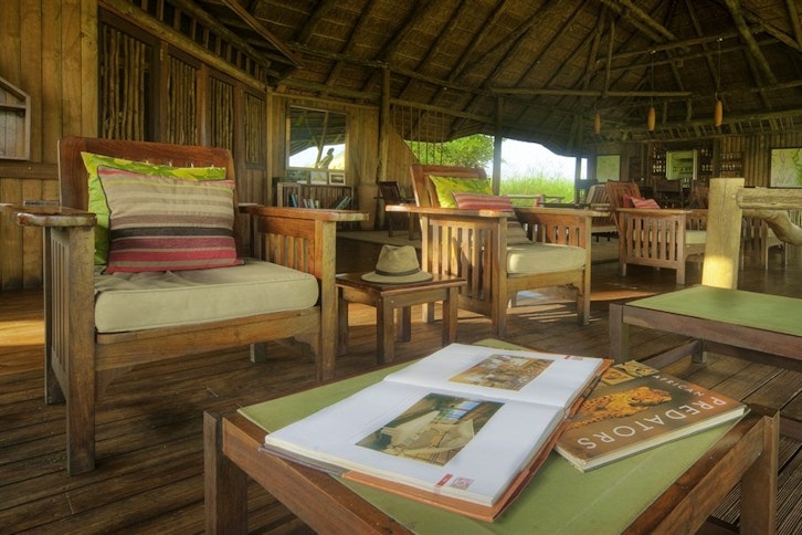 Kwando Lebala Camp Main Lounge