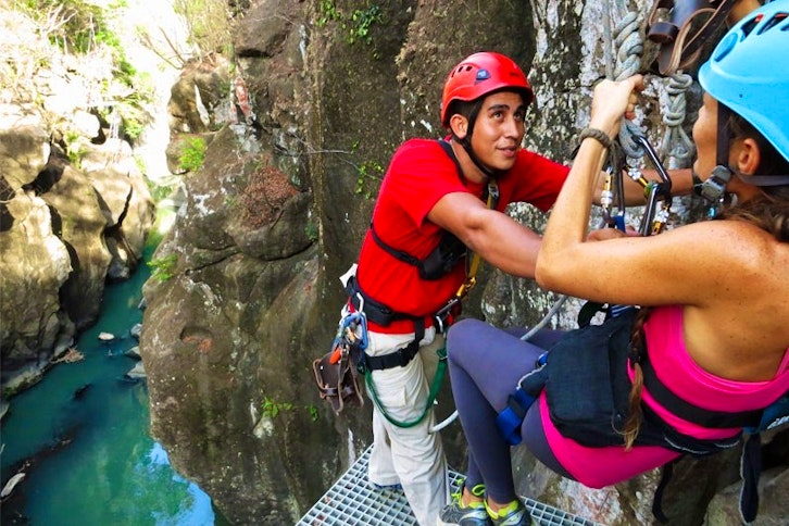 Zip-lining adventure