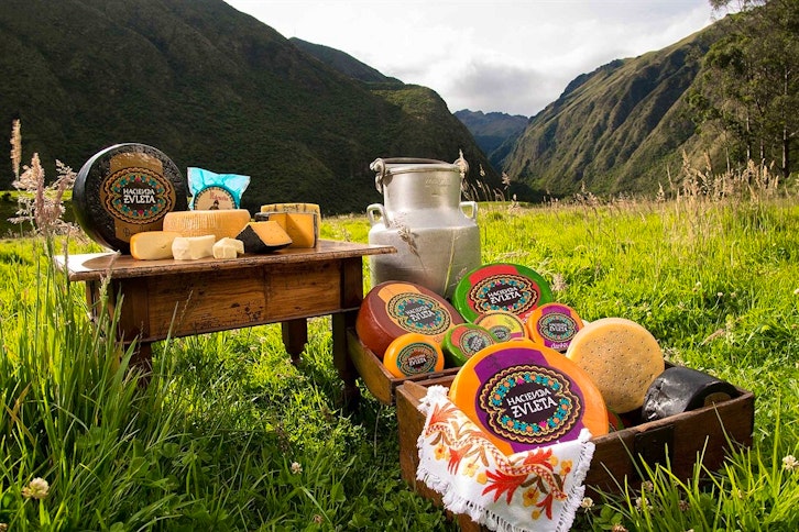 Zuleta cheese made in their own factory