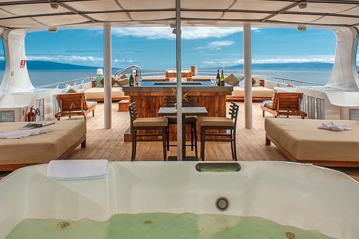 Galapagos Sea Star Journey, sun deck