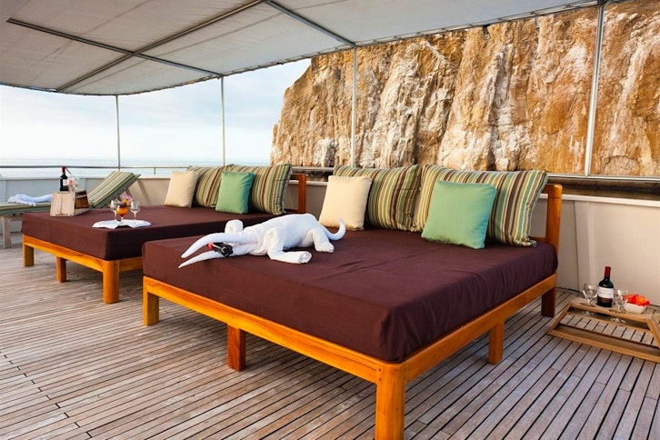 Galapagos Seaman Journey, sun deck