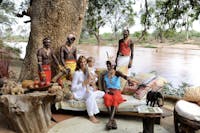 Saba Douglas-Hamilton and family - photo credit Tim Beddow