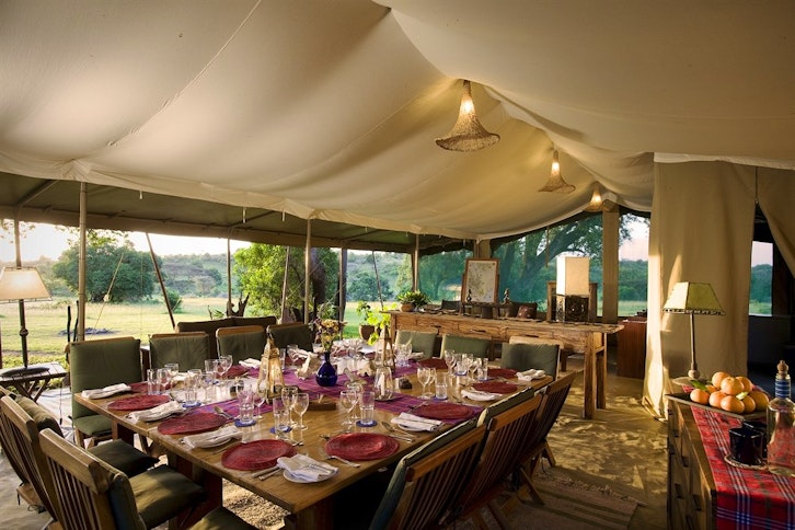 Kicheche Mara Camp Dining