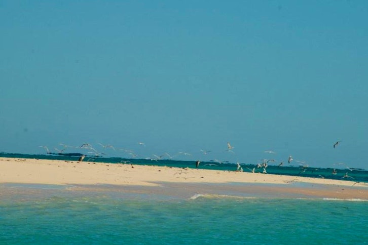 Beach at Anakao Ocean Lodge 