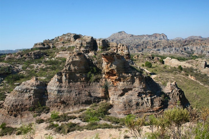 'Ruiniforme' sandstone formations