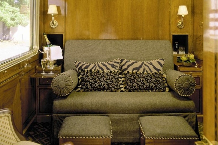 Blue Train in the Winelands