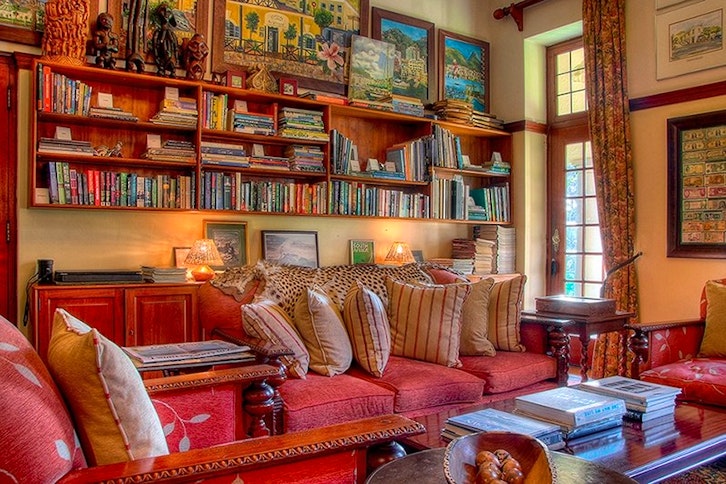 Camps Bay Retreat Library