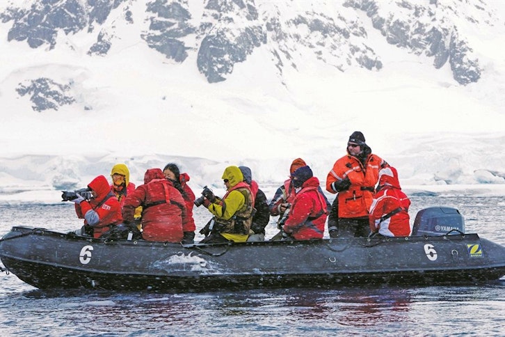 Antarctica, zodiac excursion