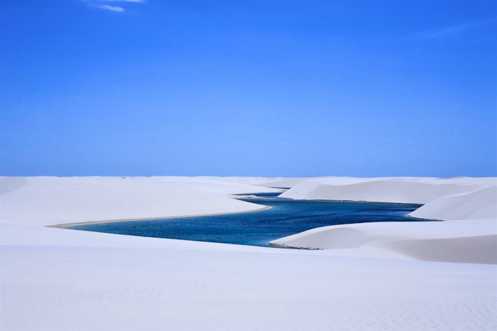 Dunes in the national park