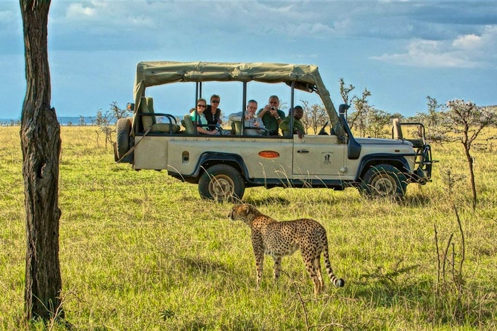 Custom built 4x4 vehicles. Photo credit: Julie Roggow