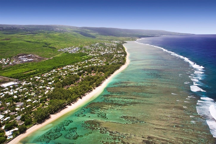 The stunning beaches of Reunion