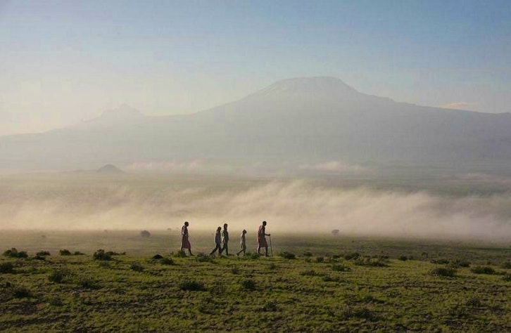 Hiking, Elewana Tortilis Camp, Amboseli, Kenya