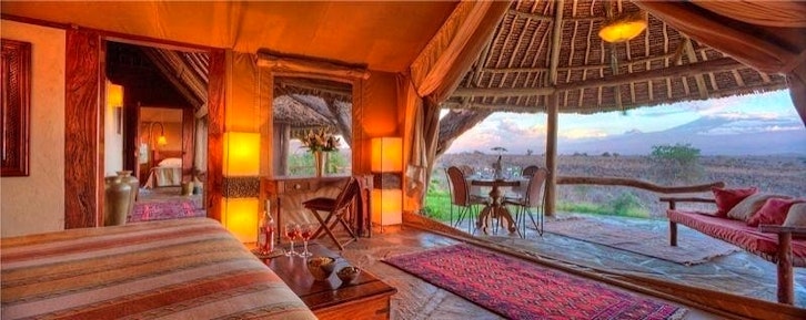 Room, Elewana Tortilis Camp, Amboseli, Kenya