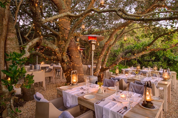 Garden Dining at Grootbos Nature Reserve, Western Cape, South Africa