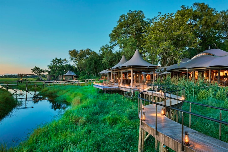 Exterior, Xigera Safari Lodge, Okavango Delta, Botswana